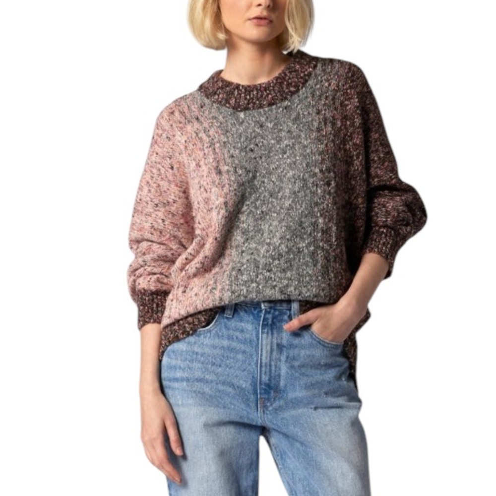 REVOLVE X Equipment Hortense Oversized Pullover Sweater in Sepia Rose | Size XL